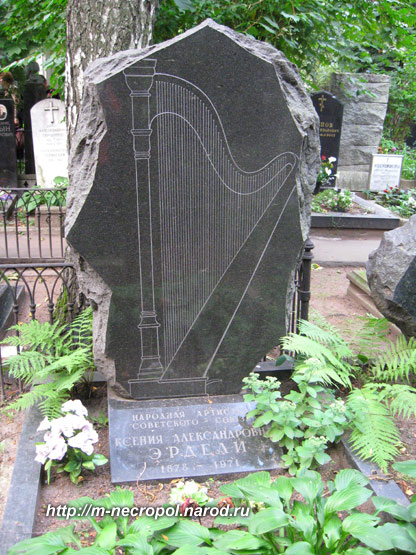 могила К.А. Эрдели, фото Двамала, вариант 2008 г.