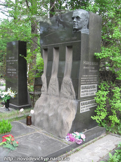 могила Кандалова И.И., фото Двамала, 2008 г.