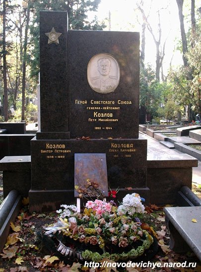 могила Козлова П.М. фото Двамала, 2007 г.
