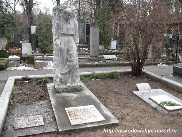 могила М.А. Пешкова, фото Двамала, 2008 г.