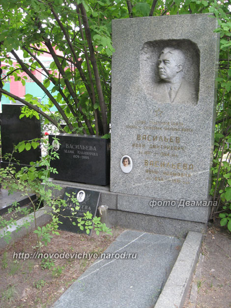 могила И.Д. Васильева, фото Двамала, 2008 г.